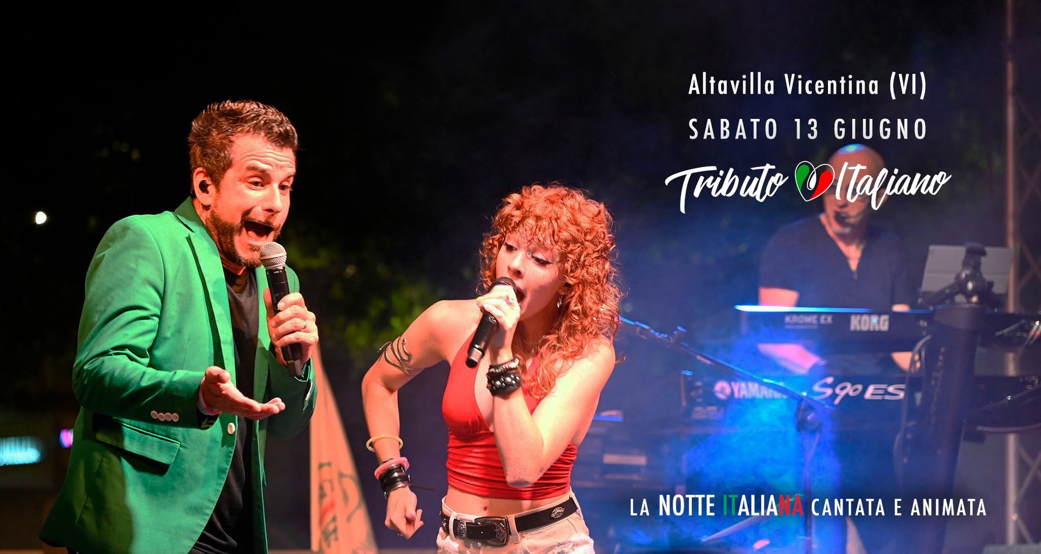 Evento Tributo Italiano live a Altavilla Vicentina VI Locandina Tributo Italiano live a Altavilla Vicentina VI - sabato 13 giugno ore 21:30 - 23:30