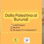 Dalla Palestina al Burundi Dalla Palestina al Burundi