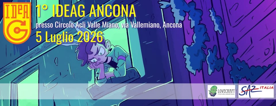 Evento 1° Ideag Ancona Locandina 1° Ideag Ancona - domenica 5 luglio ore 10:30 - 12:30