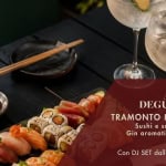 Summer Session – Aperitivo con Sushi e sashimi selection e Gin aromatizzati gi da Baki The Original Summer Session - Aperitivo con Sushi e sashimi selection e Gin aromatizzati gi da Baki The Original