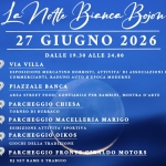 La Notte Bianca Di Bojon – 27 Giugno 2026 La Notte Bianca Di Bojon - 27 Giugno 2026