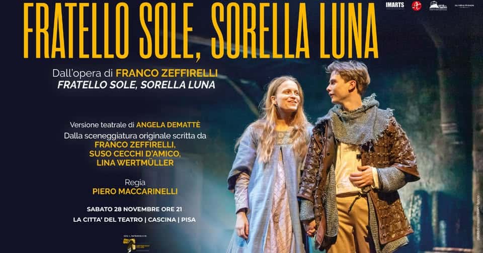 Evento Fratello Sole, Sorella Luna Locandina Fratello Sole, Sorella Luna - sabato 28 novembre ore 21:00 - 23:00