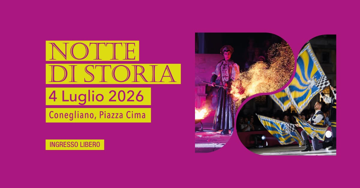 Evento NOTTE DI STORIA Il Rinascimento più spettacolare Locandina NOTTE DI STORIA Il Rinascimento più spettacolare - sabato 4 luglio ore 21:15 - 23:00