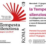 La Tempesta Silenziosa - in collegamento audio dal Palatino, con musica e voce di Alessandro Baricco