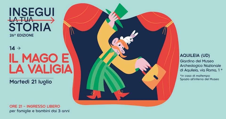 Evento Il Mago E La Valigia Locandina Il Mago E La Valigia - martedì 21 luglio ore 21:00 - 23:00
