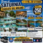 Terme di Saturnia Isola del Giglio Isola di Giannutri Dal 19 al 20 settembre Terme di Saturnia Isola del Giglio Isola di Giannutri Dal 19 al 20 settembre