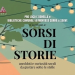 SORSI DI STORIE – aneddoti e curiosità serali da gustare sotto le stelle SORSI DI STORIE - aneddoti e curiosità serali da gustare sotto le stelle