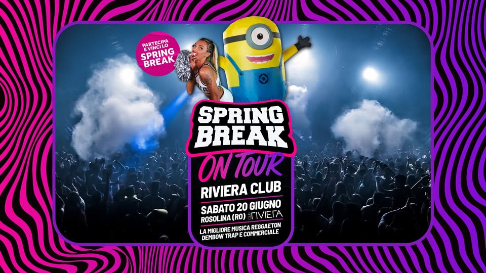 Evento Breakers – Spring Break Invasion Official Party @Riviera Club Locandina Breakers – Spring Break Invasion Official Party @Riviera Club - sabato 20 giugno ore 23:00 - 01:00