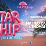 STARSHIP Sabato 20 Giugno La Vela Beach Life STARSHIP Sabato 20 Giugno La Vela Beach Life
