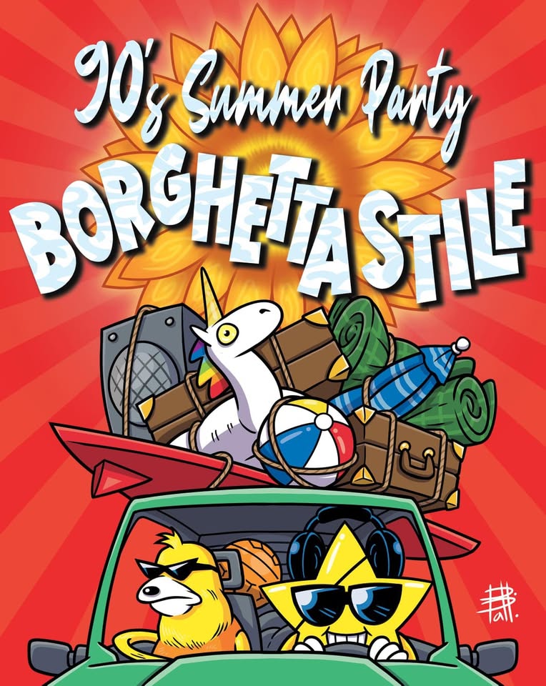 Evento Borghetta Stile 90’s Summer Opening Party a Testaccio Estate Inna Cantina Locandina Borghetta Stile 90’s Summer Opening Party a Testaccio Estate Inna Cantina - sabato 20 giugno ore 22:00 - 02:00
