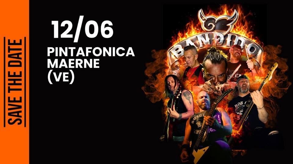 Evento Pintafonica – Bandido Tribute Band Litfiba Locandina Pintafonica – Bandido Tribute Band Litfiba - venerdì 12 giugno ore 22:00 - 00:00
