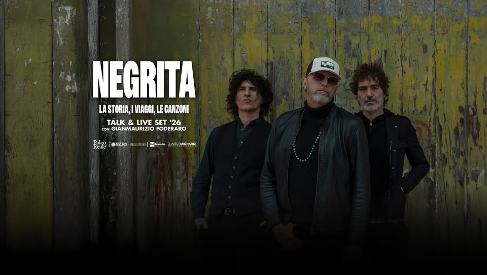 Evento Negrita – La Storia, I Viaggi, Le Canzoni – Sant’antioco (Su) Locandina Negrita – La Storia, I Viaggi, Le Canzoni – Sant’antioco (Su) - venerdì 7 agosto ore 21:30 - 23:30