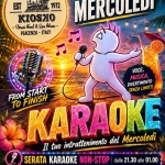 Karaoke Night – tutti i mercoledì al kiosko Karaoke Night - tutti i mercoledì al kiosko