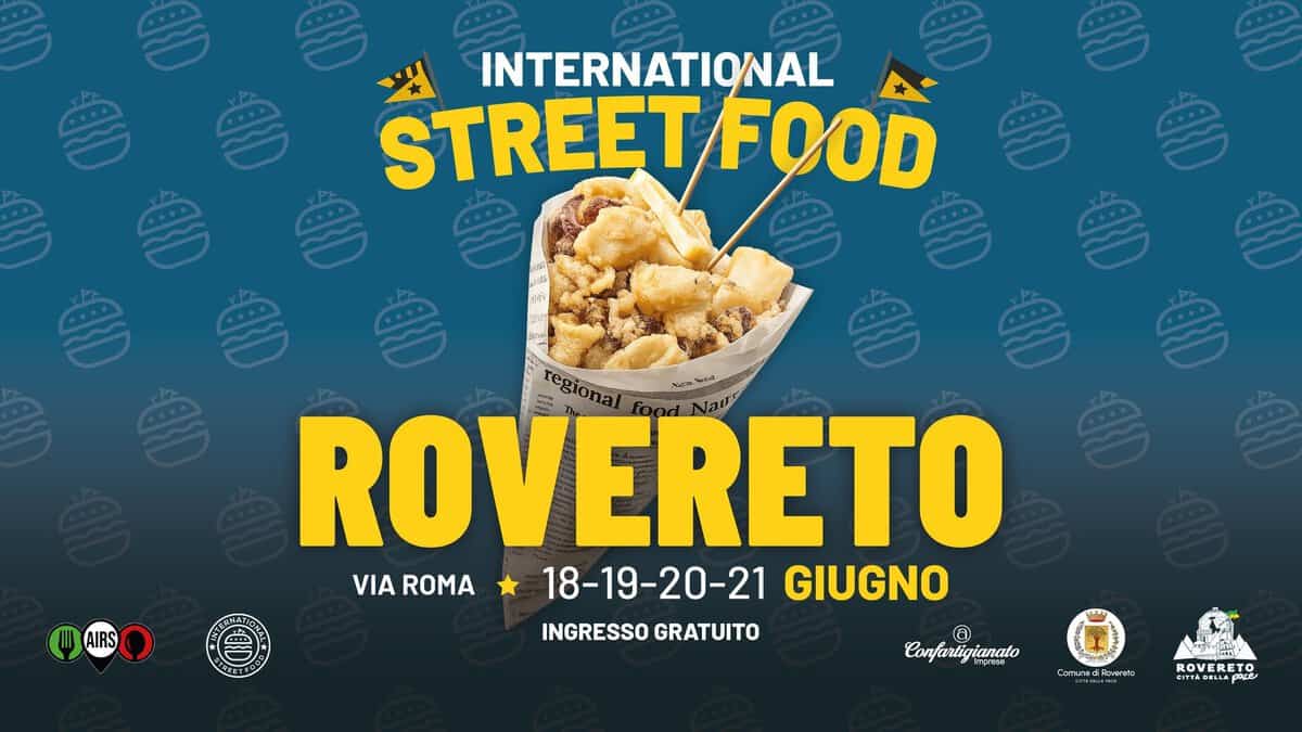 Evento International Street Food Rovereto Locandina International Street Food Rovereto - giovedì 18 giugno ore 18:00 - 20:00