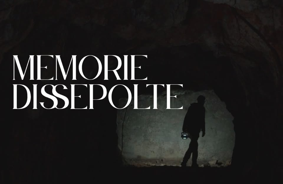 Evento MEMORIE DISSEPOLTE – presentazione cortometraggio e visita Galleria Rifugio Locandina MEMORIE DISSEPOLTE – presentazione cortometraggio e visita Galleria Rifugio - venerdì 26 giugno ore 18:00 - 20:00