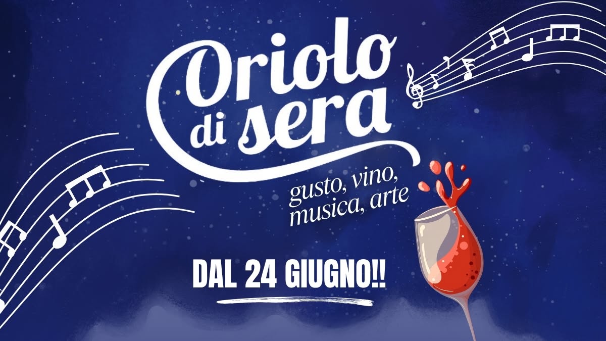 Evento Oriolo Di Sera 2026 Locandina Oriolo Di Sera 2026 - da mercoledì 24 giugno - mercoledì 5 agosto 2026 ore 20:00 ore 23:30
