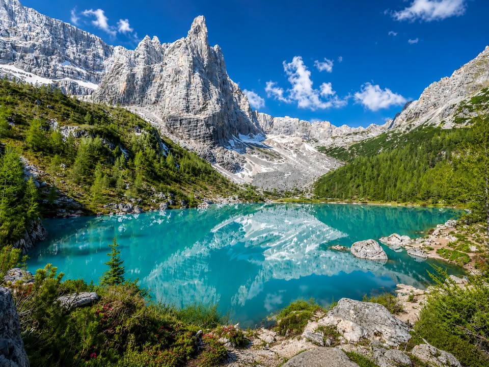 Evento Lago di Sorapiss la gemma color turchese delle Dolomiti Locandina Lago di Sorapiss la gemma color turchese delle Dolomiti - sabato 27 giugno ore 09:30 - 11:30