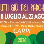 Tutti giù nei parchi 2026 Tutti giù nei parchi 2026
