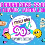Crazy 90S – Arno Sound Park – Lastra A Signa (Fi) Crazy 90S - Arno Sound Park - Lastra A Signa (Fi)