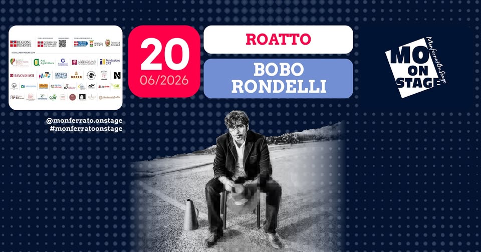 Evento Bobo Rondelli Locandina Bobo Rondelli - sabato 20 giugno ore 19:00 - 23:45