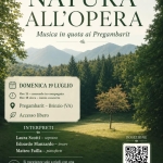 NATURA ALL’OPERA – Musica in quota ai Pregambaritt NATURA ALL'OPERA - Musica in quota ai Pregambaritt