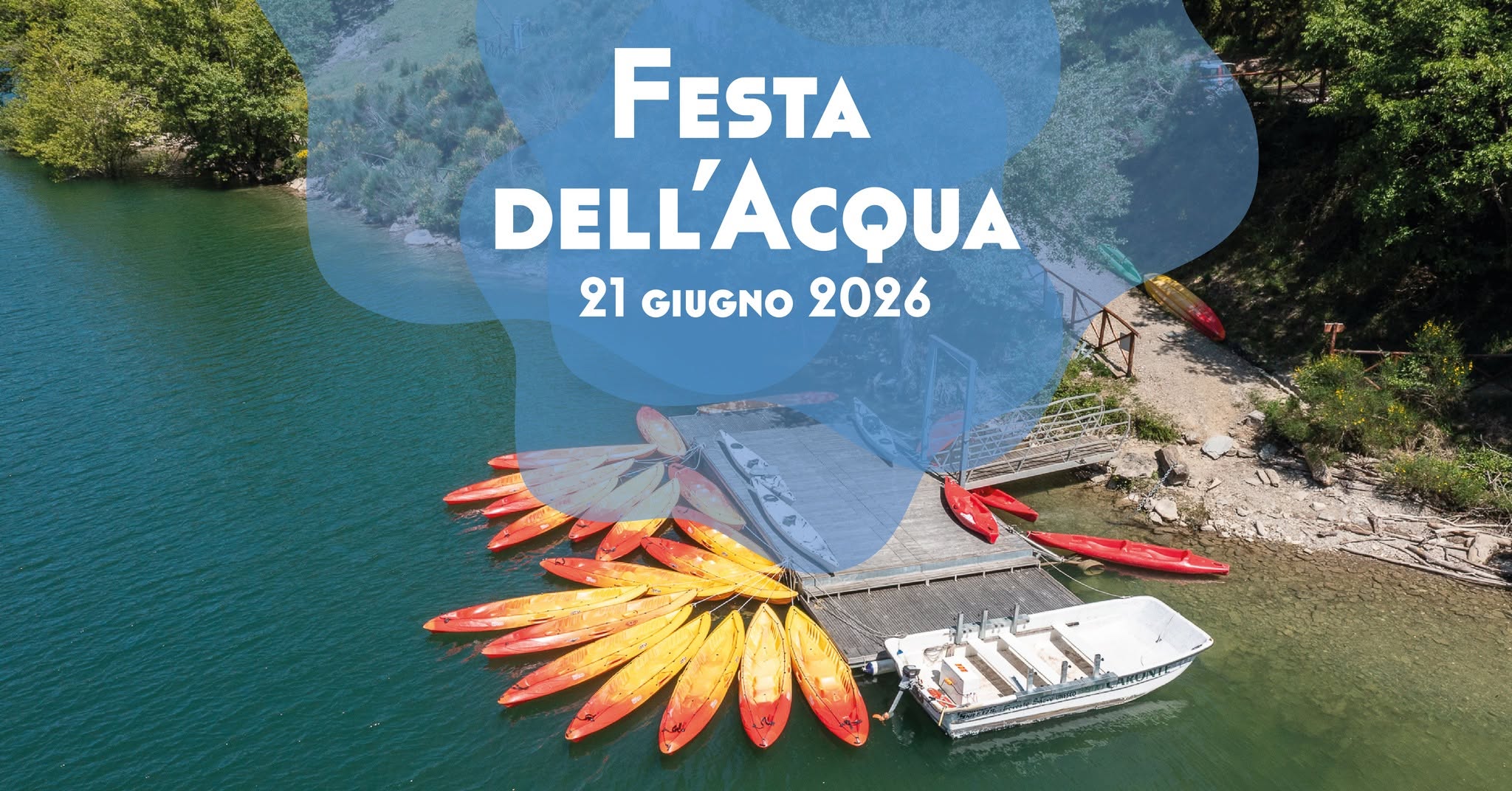 Evento Ridracoli Festa Dell’acqua 2026 Locandina Ridracoli Festa Dell’acqua 2026 - domenica 21 giugno ore 09:00 - 11:00