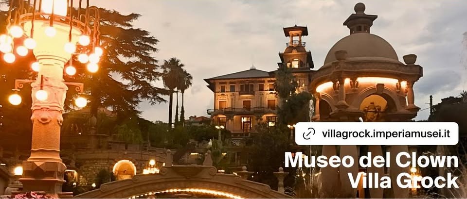 Evento Golden Hour a Villa Grock – Sere d’estate Locandina Golden Hour a Villa Grock – Sere d’estate - da mercoledì 17 giugno - giovedì 10 settembre 2026 ore 18:00 ore 19:00