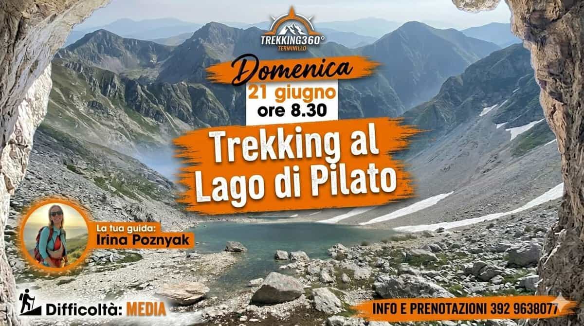 Evento Trekking al Lago di Pilato Locandina Trekking al Lago di Pilato - domenica 21 giugno ore 08:30 - 14:30