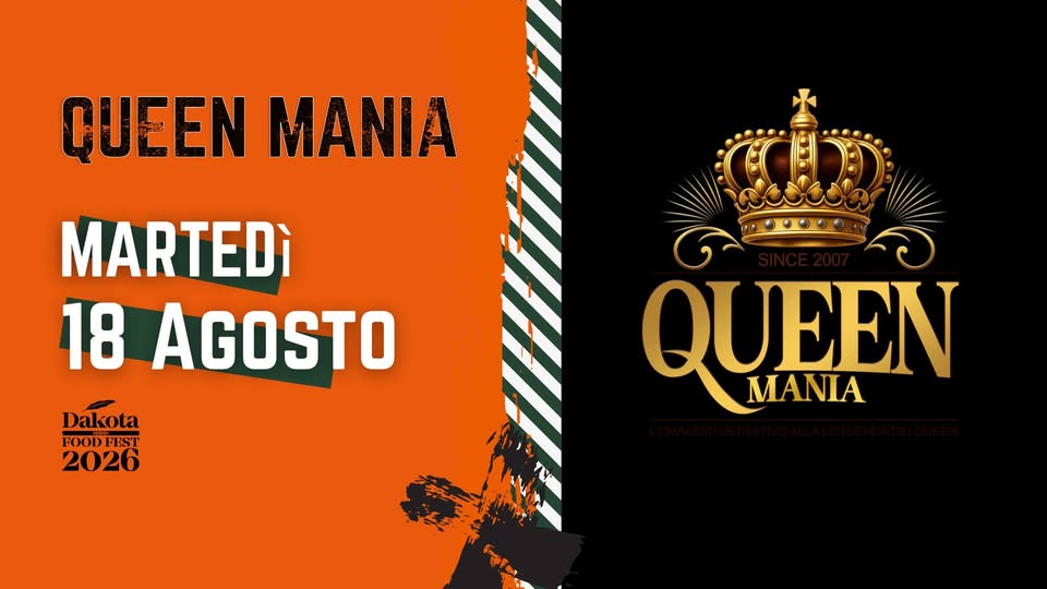 Evento QUEEN MANIA – Queen Tribute Band Dakota Pub @Vigonza (PD) Locandina QUEEN MANIA – Queen Tribute Band Dakota Pub @Vigonza (PD) - martedì 18 agosto ore 22:00 - 00:00