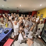 White single party by Celestino a Bibbiano di Reggio Emilia White single party by Celestino a Bibbiano di Reggio Emilia