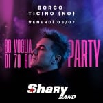 Sharyband Al “Borgo Live Fest”, Campo Sportivo, Borgo Ticino (No) Sharyband Al "Borgo Live Fest", Campo Sportivo, Borgo Ticino (No)