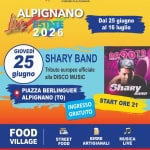 Shary Band Alpignano Live Piazza Berlinguer Shary Band Alpignano Live Piazza Berlinguer