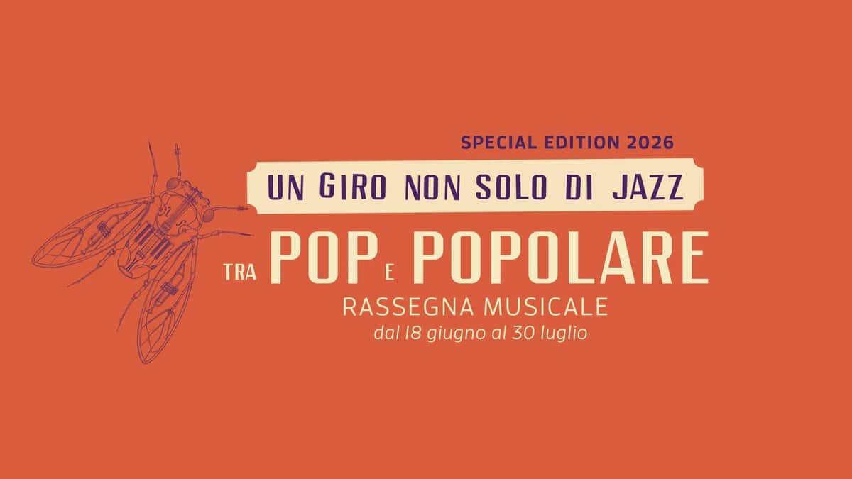 Evento Un giro non solo di Jazz Cortile di Palazzo Magnani Locandina Un giro non solo di Jazz Cortile di Palazzo Magnani - da martedì 23 giugno - martedì 21 luglio 2026 ore 21:30 ore 23:30