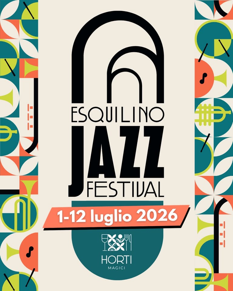 Evento Esquilino Jazz Festival IV Edizione Locandina Esquilino Jazz Festival IV Edizione - da mercoledì 1 luglio - domenica 12 luglio 2026 ore 21:00 ore 23:55