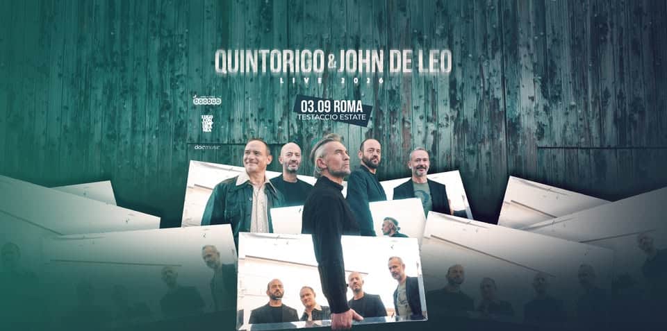 Evento Quintorigo & John De Leo Roma Testaccio Estate Locandina Quintorigo & John De Leo Roma Testaccio Estate - giovedì 3 settembre ore 21:00 - 23:00
