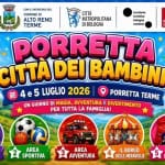 Porretta Città dei Bambini 2026 Evento Gratuito per Famiglie a Porretta Terme Porretta Città dei Bambini 2026 Evento Gratuito per Famiglie a Porretta Terme