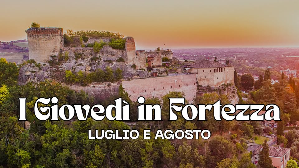 Evento I Giovedì In Fortezza Locandina I Giovedì In Fortezza - da giovedì 2 luglio - giovedì 27 agosto 2026 ore 19:30 ore 23:00