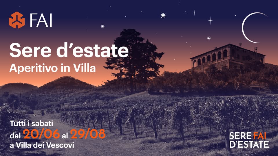 Evento Aperitivo In Villa Locandina Aperitivo In Villa - da sabato 20 giugno - sabato 29 agosto 2026 ore 19:00 ore 22:00