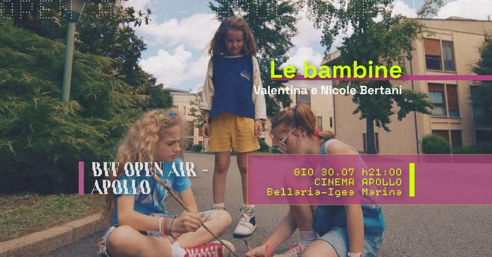 Evento Le bambine di Nicole e Valentina Bertani – Cinema Apollo Locandina Le bambine di Nicole e Valentina Bertani – Cinema Apollo - giovedì 30 luglio ore 21:00 - 23:00