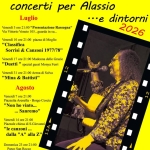 Rassegna “Frazionando concerti per Alassio…e dintorni 2026” Rassegna "Frazionando concerti per Alassio...e dintorni 2026"