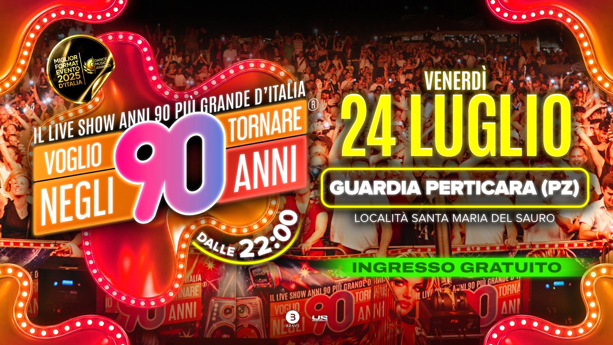 Evento Voglio Tornare Negli Anni 90 r – Guardia Perticara (PZ) Locandina Voglio Tornare Negli Anni 90 r – Guardia Perticara (PZ) - venerdì 24 luglio ore 22:00 - 00:00