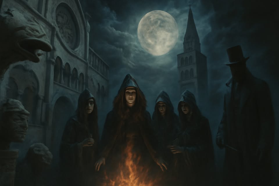 Evento Modena Ghost Tour Fantasmi, Segreti E Delitti Locandina Modena Ghost Tour Fantasmi, Segreti E Delitti - da sabato 4 luglio - venerdì 24 luglio 2026 ore 21:00 ore 22:45