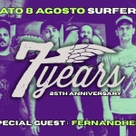Immagine evento 7Years Fernandhell – Surfer Joe a Livorno (LI) 7Years Fernandhell - Surfer Joe a Livorno (LI) il 8 agosto 2026