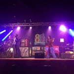 80 Che Spettacolo LIVE @ Antica Sagra del Biso – Pianiga (Ve) Potrebbe essere un'immagine raffigurante illuminazione, altoparlante, fisarmonica e sassofono