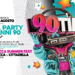90 TIME 🌏 Facca Summer Fest – Cittadella (Pd) – INGRESSO GRATUITO 90 Time Facca Summer Fest - Cittadella (Pd) - Ingresso Gratuito