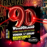 90 WONDERLAND® Brentonico (Tn)📍Baldoria Summer Splash- Ingresso Gratuito Potrebbe essere un contenuto di pop art raffigurante testo