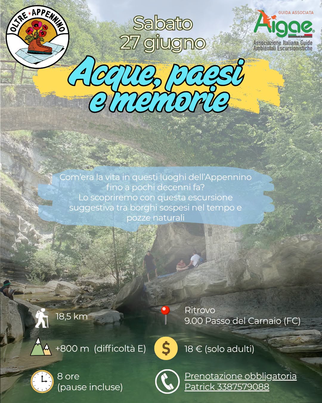 Evento Acque, Paesi E Memorie Locandina Acque, Paesi E Memorie - sabato 27 giugno ore 09:00 - 20:00