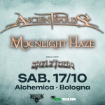 Ancient Bards e Moonlight Haze + Skeletoon | Live at Alchemica Music Club – Bologna Ancient Bards e Moonlight Haze Skeletoon Live at Alchemica Music Club – Bologna a Bologna (BO) il 17 ottobre 2026