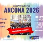 ANCONA – XII° Mercato Europeo 2026 | 30 Ottobre – 1 Novembre ANCONA - XII° Mercato Europeo 2026 30 Ottobre - 1 Novembre