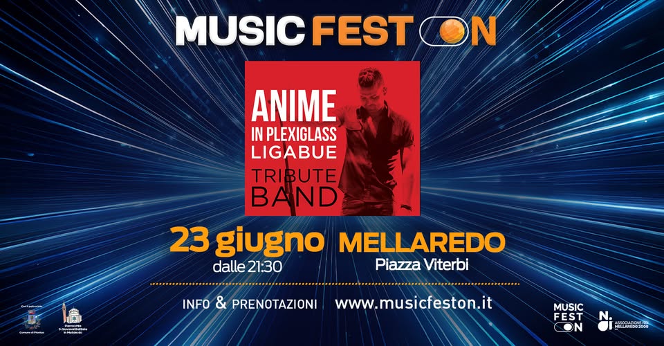 Evento ANIME IN PLEXIGLASS Music Fest – ON – Mellaredo di Pianiga – 23 giugno 2026 Locandina ANIME IN PLEXIGLASS Music Fest – ON – Mellaredo di Pianiga – 23 giugno 2026 - martedì 23 giugno ore 19:00 - 21:00